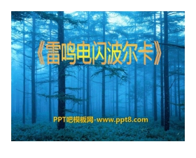 《雷鸣电闪波尔卡》PPT课件