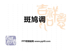 《斑鸠调》PPT课件2