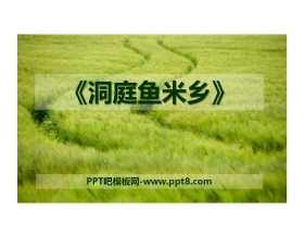 《洞庭鱼米乡》PPT课件5