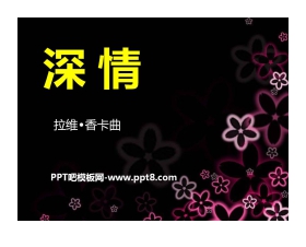 《深情》PPT课件3