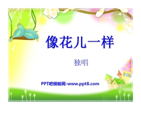 《像花儿一样》PPT课件