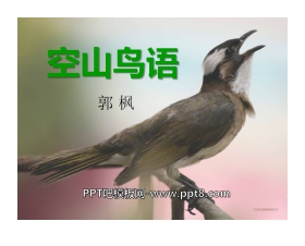 《空山鸟语》PPT课件5