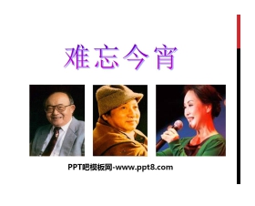 《难忘今宵》PPT课件2