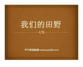 《我们的田野》PPT课件4