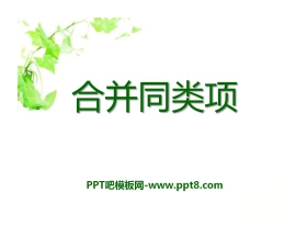 《合并同类项》PPT课件2