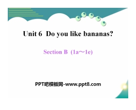 《Do you like bananas?》PPT课件19
