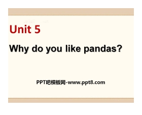 《Why do you like pandas?》PPT课件9