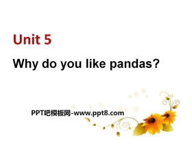 《Why do you like pandas?》PPT课件10