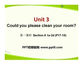 《Could you please clean your room?》PPT课件12
