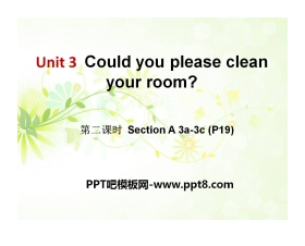 《Could you please clean your room?》PPT课件13