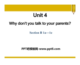 《Why don't you talk to your parents?》PPT课件9