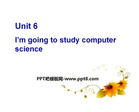 《I'm going to study computer science》PPT课件20