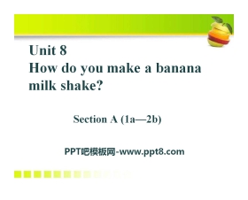 《How do you make a banana milk shake?》PPT课件18