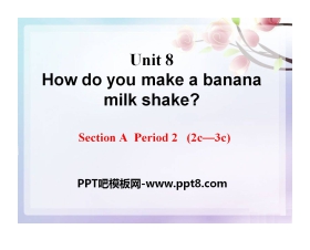 《How do you make a banana milk shake?》PPT课件19