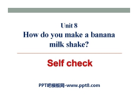 《How do you make a banana milk shake?》PPT课件22