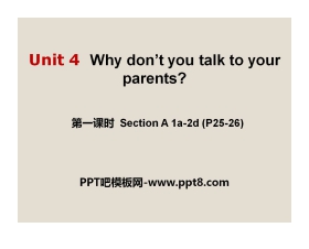 《Why don't you talk to your parents?》PPT课件10