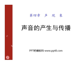 《声音的产生与传播》声现象PPT课件9