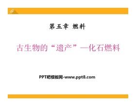 《古生物的“遗产”—化石燃料》燃料PPT课件3