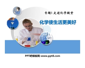 《化学使生活更美好》走进化学殿堂PPT课件