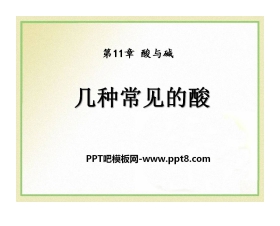 《几种常见的酸》酸与碱PPT课件2