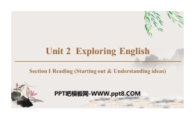 《Exploring English》Section ⅠPPT教学课件