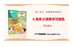 《有多少浪费本可避免》做聪明的消费者PPT(第1课时)