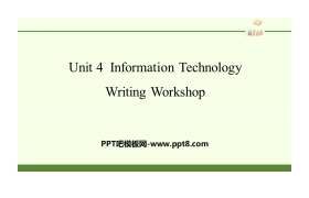 《Information Technology》Writing Workshop PPT