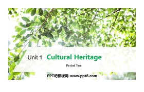 《Cultural Heritage》Period Two PPT