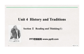 《History and Traditions》SectionⅡ PPT课件