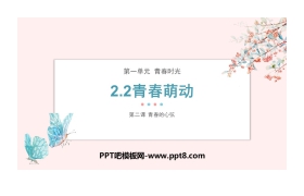 《青春萌动》PPT免费课件