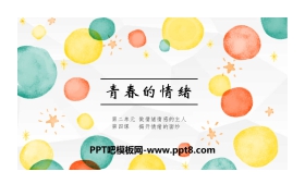 《青春的情绪》PPT教学课件