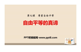 《自由平等的真谛》PPT课文课件