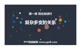 《复杂多变的关系》同住地球村PPT下载