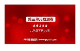 《第三单元检测卷》PPT