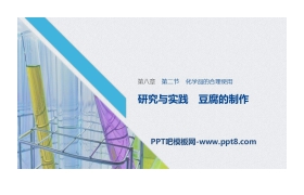 《化学品的合理使用》化学与可持续发展PPT课件(研究与实践 豆腐的制作)