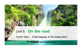 《On the road》Period Three PPT