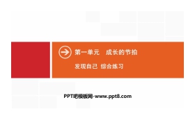 《发现自己》成长的节拍PPT(综合练习)