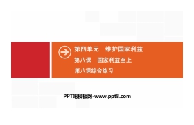 《国家利益至上》维护国家利益PPT课件(综合练习)