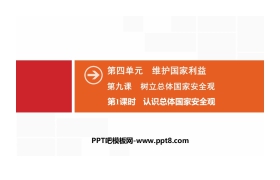 《树立总体国家安全观》维护国家利益PPT课件(第1课时认识总体国家安全观)