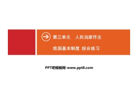 《我国基本制度》人民当家作主PPT(综合练习)