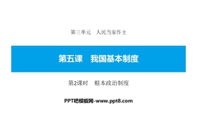 《我国基本制度》人民当家作主PPT课件(第2课时根本政治制度)