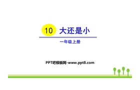 《大还是小》PPT优质课件下载
