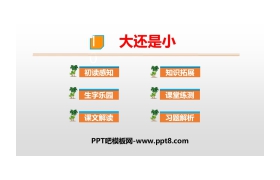 《大还是小》PPT优质课件