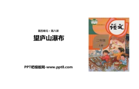 《望庐山瀑布》PPT下载