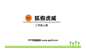 《狐假虎威》PPT优秀课件