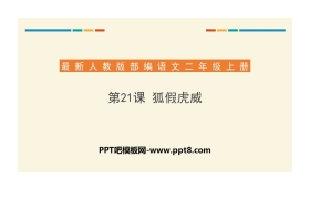 《狐假虎威》PPT优秀课件下载