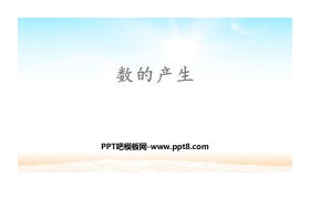 《数的产生》大数的认识PPT