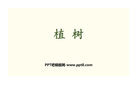 《植树》乘与除PPT