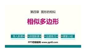 《相似多边形》图形的相似PPT