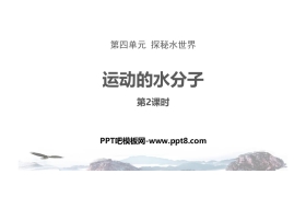 《运动的水分子》探秘水世界PPT(第2课时)